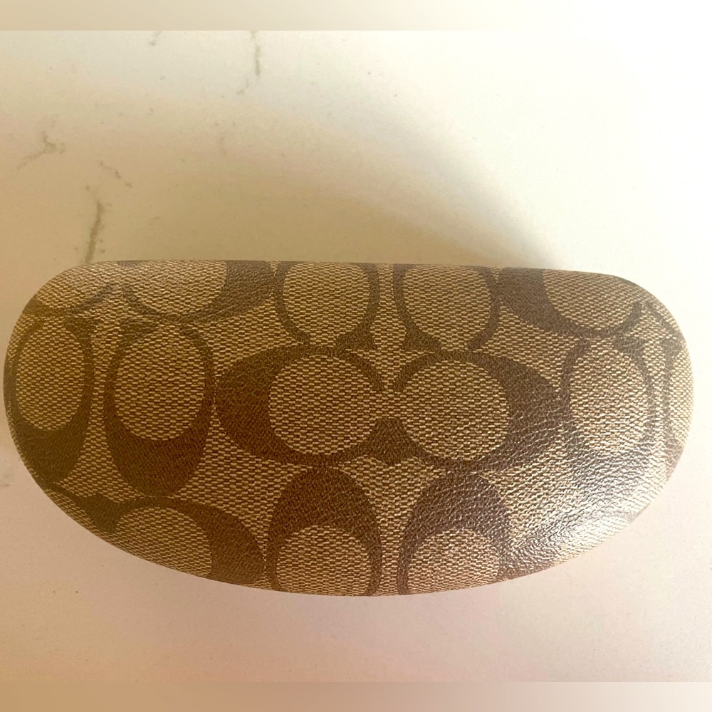 Coach sunglasses case